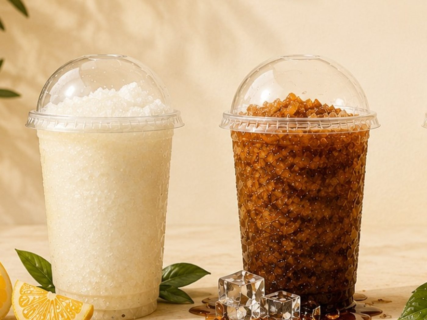 Iced crush drinks